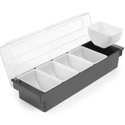 Bartenderbehållare för dryckstillsatser, 5 st Hendi-behållare 552131