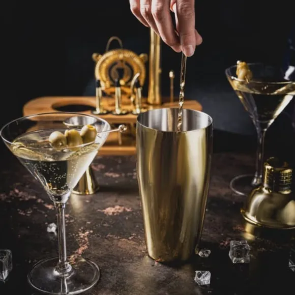 Bartenderset 16 delar Shaker KLAUSBERG KB-7583 guld
