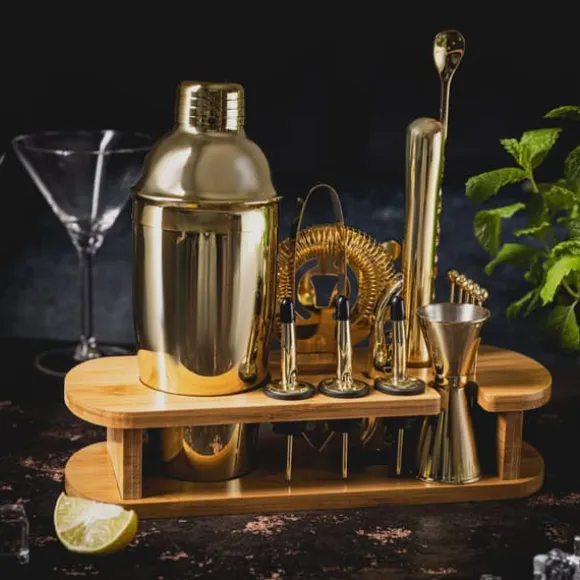 Bartenderset 16 delar Shaker KLAUSBERG KB-7583 guld