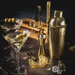 Bartenderset 16 delar Shaker KLAUSBERG KB-7583 guld