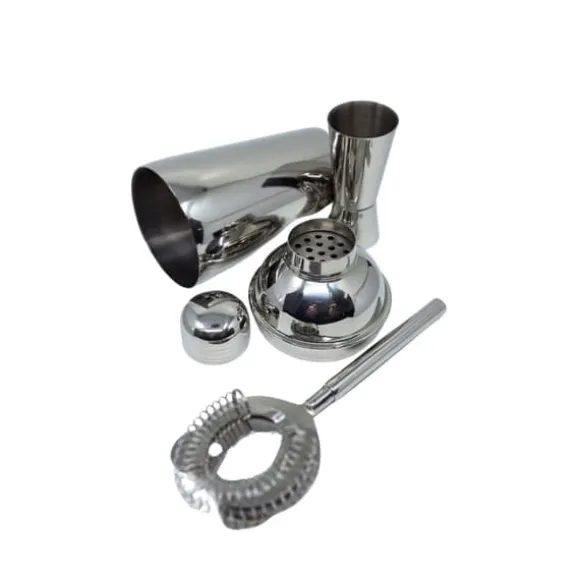 Bartenderset i stål, 3 delar – BS48171