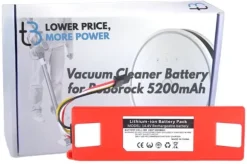 Batteri för Xiaomi Roborock S5/S6/S7/S8/S50/S55/S5 14.8V 5200mAh
