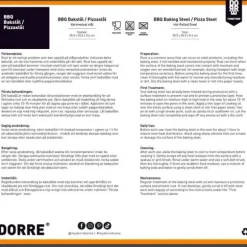 BBQ Bakstål / Pizzastål Dorre