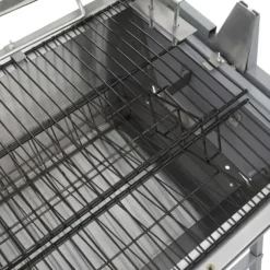 BBQ i järn och rostfritt stål med grillspätt - Grillugnar & ugnar med roterande stekspett