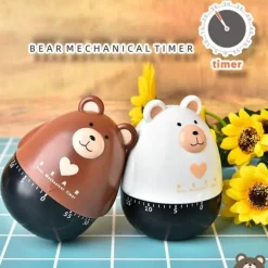Bear Kökstimer Mekanisk Kökstimer Klocka Multifunktionella Härliga Köksredskap