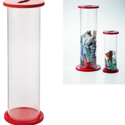 Behållare för använda batterier, gamla mediciner, 5,5L kapsyler