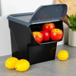 Behållare för grönsaker, frukt, lök, potatis, vitlök, köksförvaring