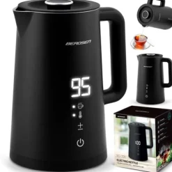 Berdsen BD-709 vattenkokare 1,7 l svart