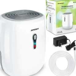 Berdsen BR-75B vit luftavfuktare - fuktabsorberande