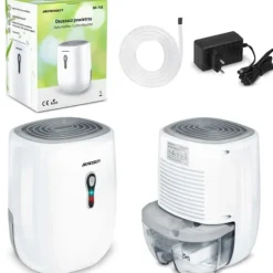 Berdsen BR-75B vit luftavfuktare - fuktabsorberande