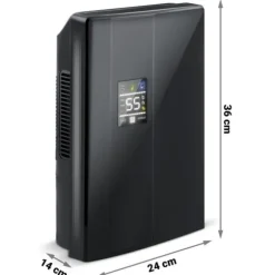 Berdsen BR-20D svart luftavfuktare - fuktabsorberande