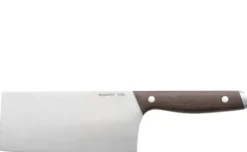 BergHoff RON Köttyxa med skaft av mörkt trä 16,5 cm Rostfritt stål, trä