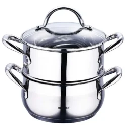 Bergner Ångkokare Gourmet Line BG-6521 2,2L Rostfritt Stål