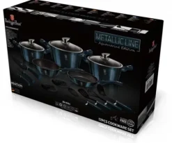 BERLINGER HAUS BH-6164 AKVAMARIN GRANIT KRYTA SET 17 ELEMENT.