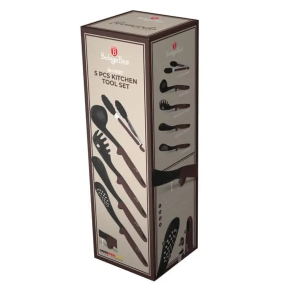 BERLINGER HAUS Leonardo BH-6337 5-delad köksredskapssats