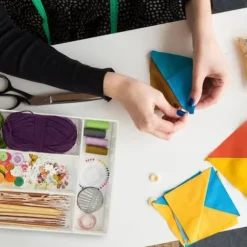 Bestickbricka, 4-fack, 4,5x26x36 cm