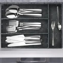 Bestickbricka, 4-fack, 4,5x26x36 cm