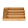Bestickbricka i bambu – 5 fack, passar standardlådor