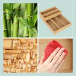 Besticklåda Set, 21x30x7 cm, Naturlig