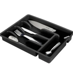 Besticklåda, svart, 36x25,5 cm