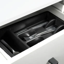 Besticklåda, svart, 36x25,5 cm