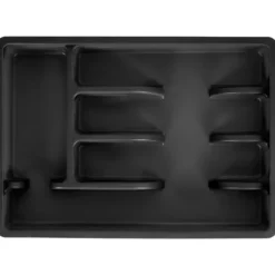 Besticklåda, svart, 36x25,5 cm