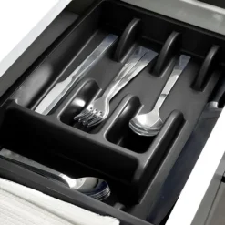 Besticklåda, svart, 36x25,5 cm