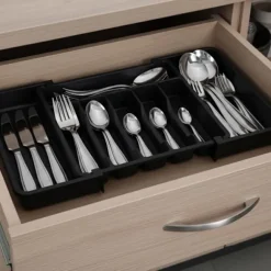 Besticklåda utdragbar