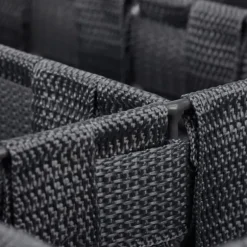 Bestickslåda, 4-fack, 4,5x26x36 cm