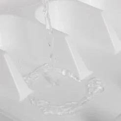 Bestickslåda set, 4x24,5x32,5 cm, Vit