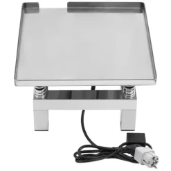 Betongvibratorbord, rostfritt stål, 3000-3600 rpm vibration,Silver