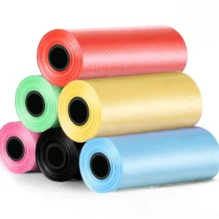 Bilsoptunnaorganisatör mini liten soptunna för bil Alogy svarta sopsäckar 90 st mix 6 rullar