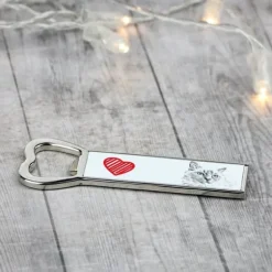 Birman - flasköppnare med katt, personlig kylöppnare, unik present till en man från Art-Dog