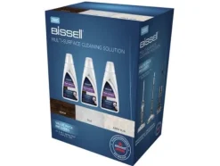 BISSELL Multi-Surface - Rengörare - vätska - flaska - 1 L - spring breeze - maskinklar - koncentrerat - vit (paket om 3)