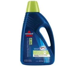 BISSELL Wash & Protect Pet - Cleaner / deodorizer - vätska - flaska - 1.5 L - färsk - koncentrerat - klar