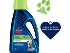 BISSELL Wash & Protect Pet - Cleaner / deodorizer - vätska - flaska - 1.5 L - färsk - koncentrerat - klar