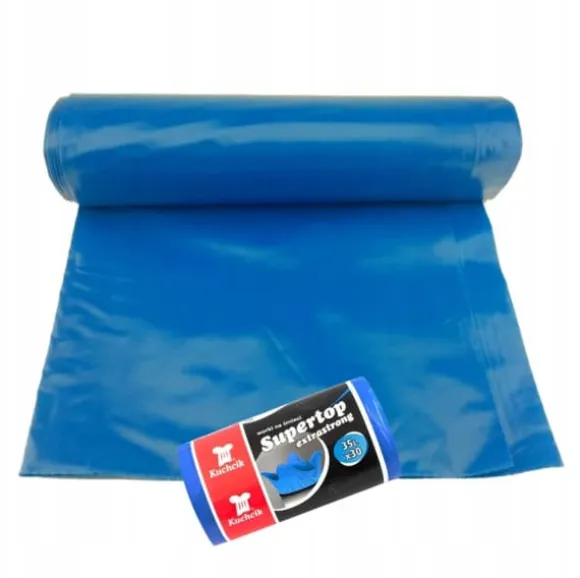 Blå Supertop soppåsar 35L 30 st Kuchcik