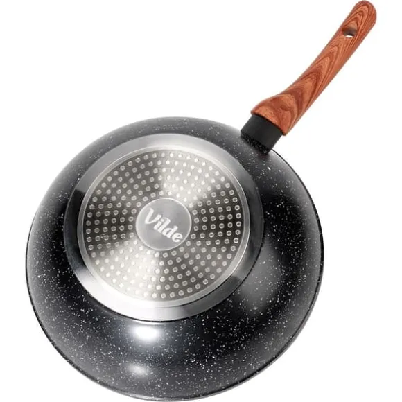 BLACK&WOOD granit wokpanna 28 cm