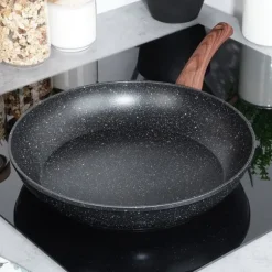 BLACK&WOOD stekpanna i granit 32 cm