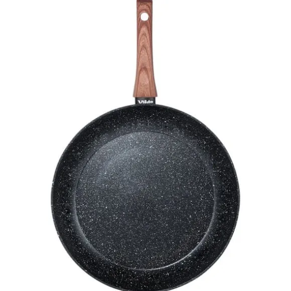 BLACK&WOOD stekpanna i granit 32 cm