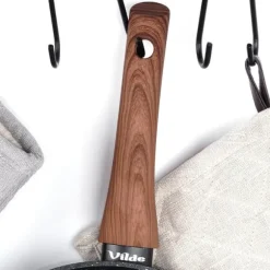 BLACK&WOOD stekpanna i granit 32 cm