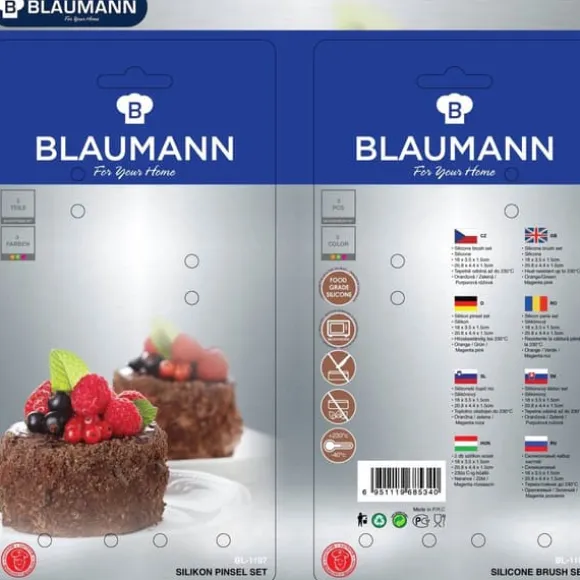 Blaumann BL-1196, Pastry maker with stainless steel pusher Red