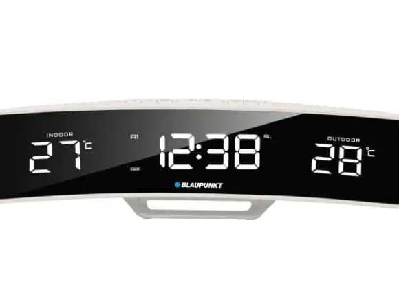 Blaupunkt CR12WH - Klockradio - vit