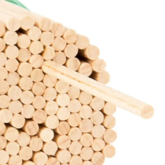 Bok sockervadd 30cm/4mm med PZH certifikat, 100 st.