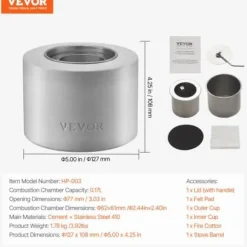 Bordeldstadsskål, 12,7x10,8 cm, Ljusgrå, Betong