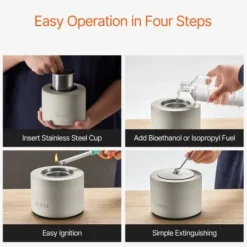 Bordeldstadsskål, 12,7x10,8 cm, Ljusgrå, Betong