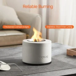 Bordeldstadsskål, 12,7x10,8 cm, Ljusgrå, Betong