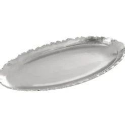 Bordsdekoration Alexandra House Living Silvrig Keramik