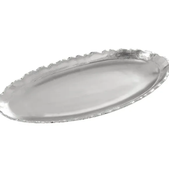 Bordsdekoration Alexandra House Living Silvrig Keramik