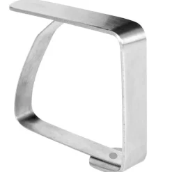 Bordsduksklämmor i stål, 4 st.